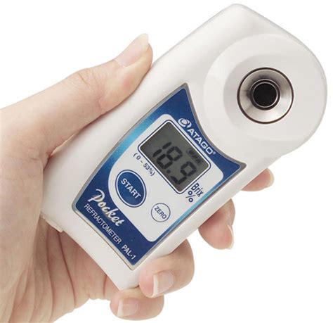 hand held pocket refractometer|digital refractometer make atago.